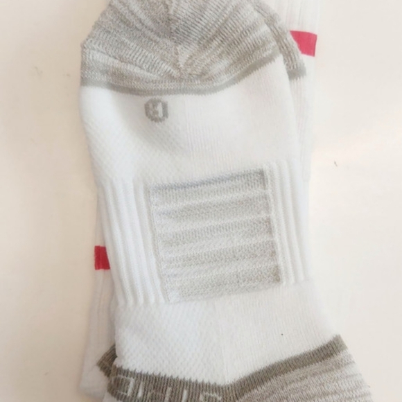 Strideline Crew Socks Kansas City Chiefs Patrick Mahomes White Red One Size - Picture 3 of 3